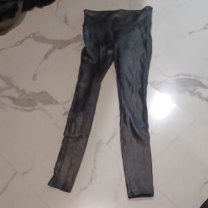 SPANX Glossy Black Leggings